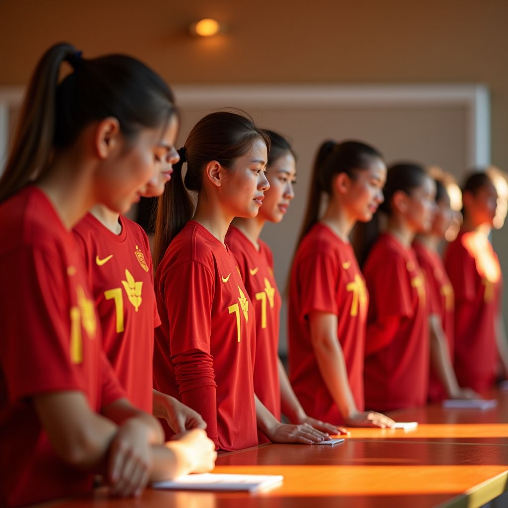 Sử dụng tính năng poll để lựa chọn đội hình và người tham gia